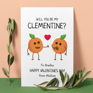 Klassrummets Valentineser - barn Julkort