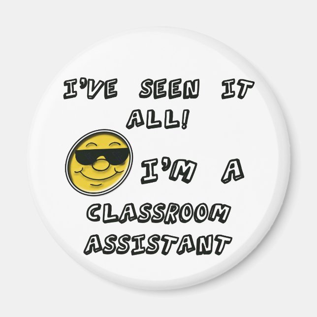 Klassrumsassistent Magnet (Framsidan)