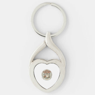 Klassrumsdekor Katt Klassrumsdekor Katt Vintage Ve Twisted Heart Silverfärgad Nyckelring