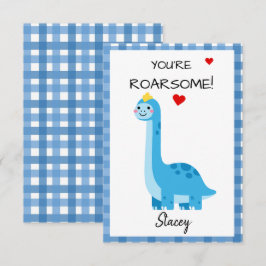 Klassrumsvalentin Dinosaurie Du är fantastisk!
