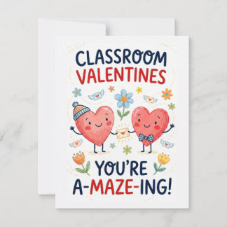 Klassrumsvalentin: Du är HÄPNADSVÄCKANDE Julkort
