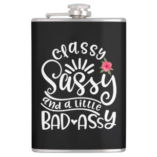 Klasssassy Sassy och en liten dålig assy Sassy-v Fickplunta
