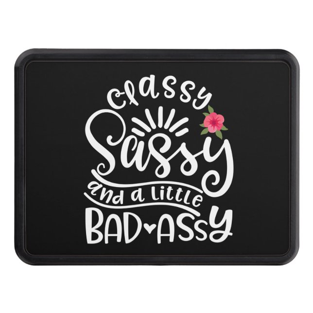 Klasssassy Sassy och en liten dålig assy Sassy-vän Dragkroksskydd (Framsidan)