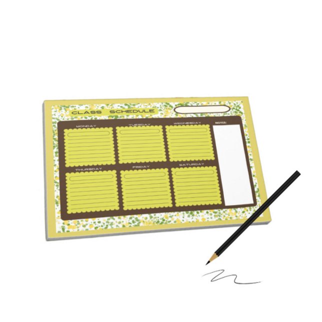 Klassschema Anteckningsblock (Skapare uppladdad)