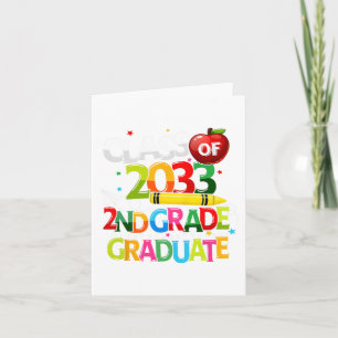 Klassutexaminerad Cl 2033 Sista Skoldagen Pojke G Kort
