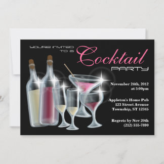Klassy Cocktail Party-inbjudningar Inbjudningar