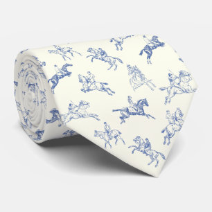 Klassy Elegant Equestrian Blue White Horse Riding Slips