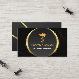 Klassy Pharmacist Guld Bowl of Hygenia Symbol