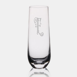 Klassy Vintage Gamla World Rulla Monogram Initial