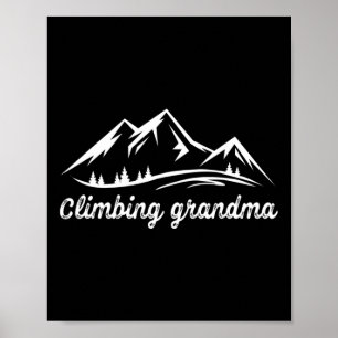 Klätrande Mormor - Vandring Poster