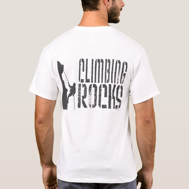 Klättande Sten T-shirt (Baksida)