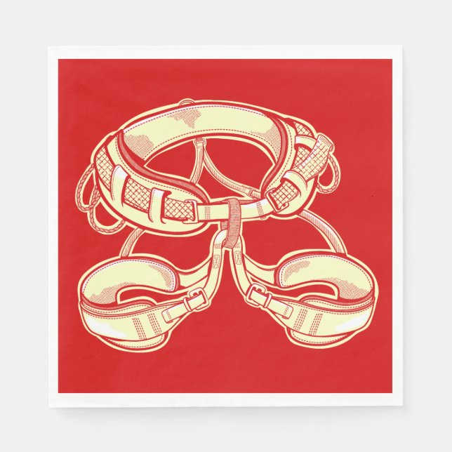 klätterfyr i sten pappersservett (Framsidan)