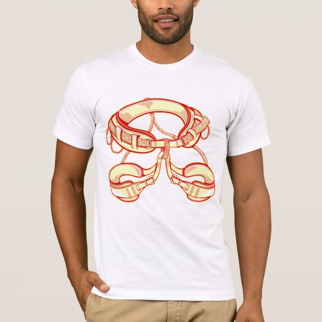 klätterfyr i sten t shirt (Framsida)