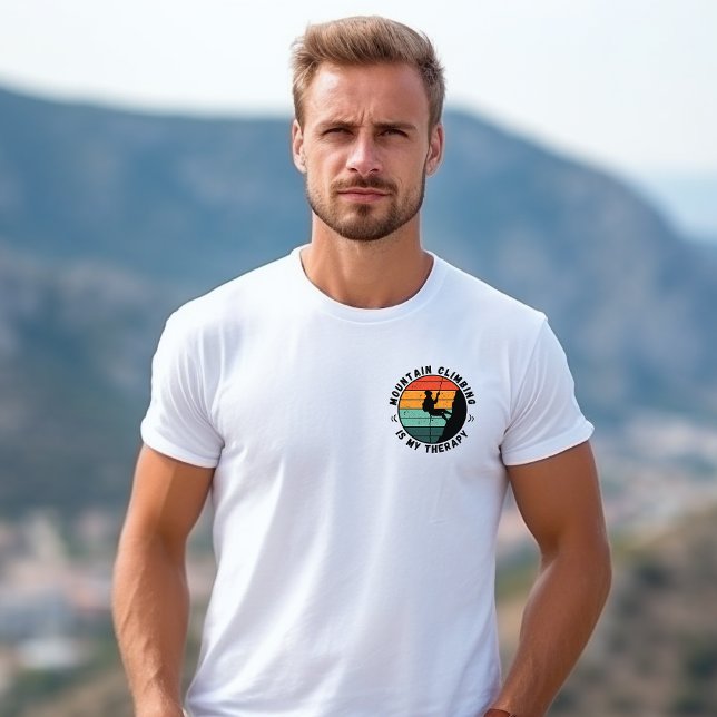 Klätterska är min terapi 3 Manar T Shirt (Skapare uppladdad)