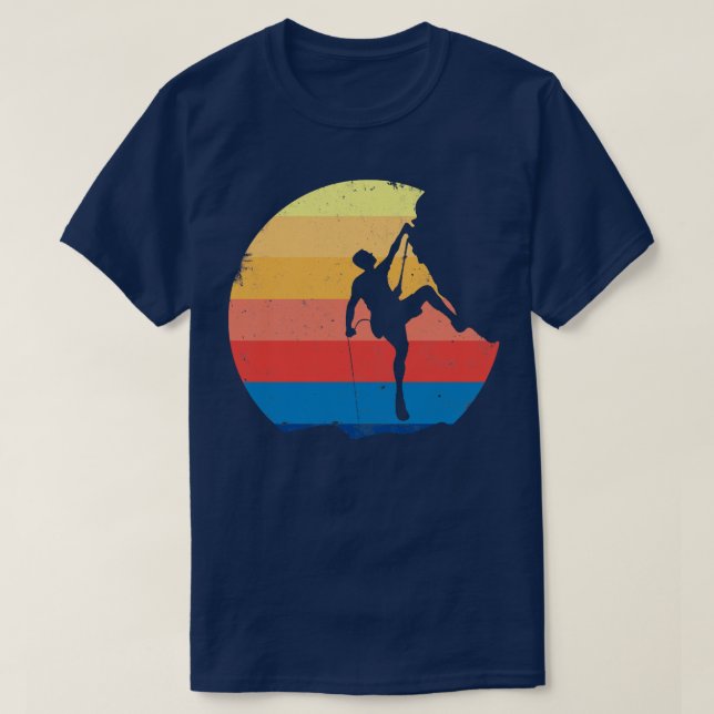 Klätterska bergsklättrar t shirt (Design framsida)