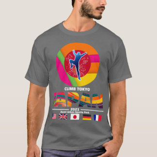 Klätterska i Tokyo Japan 2021 T Shirt