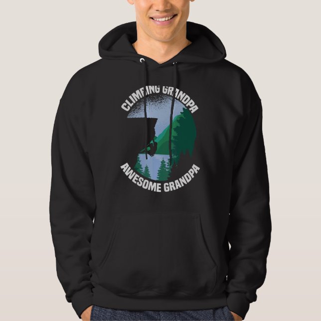 Klättersklätting Sten Klättersklättring Hoodie (Framsida)