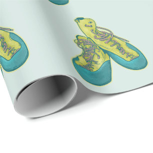 Klätterskor sten presentpapper