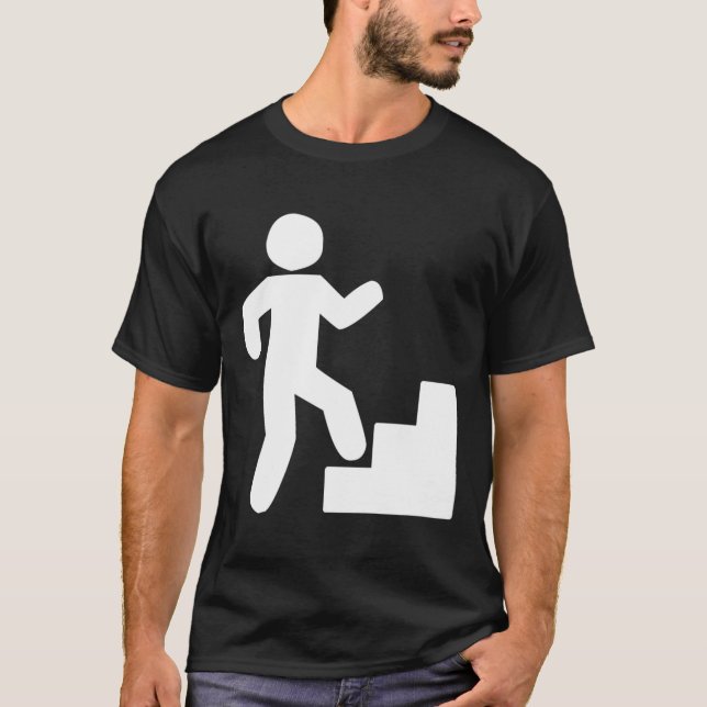 Klätterstegs Hyllningsworkout  T Shirt (Framsida)