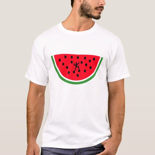 klättervattenmelon t shirt (Framsida)