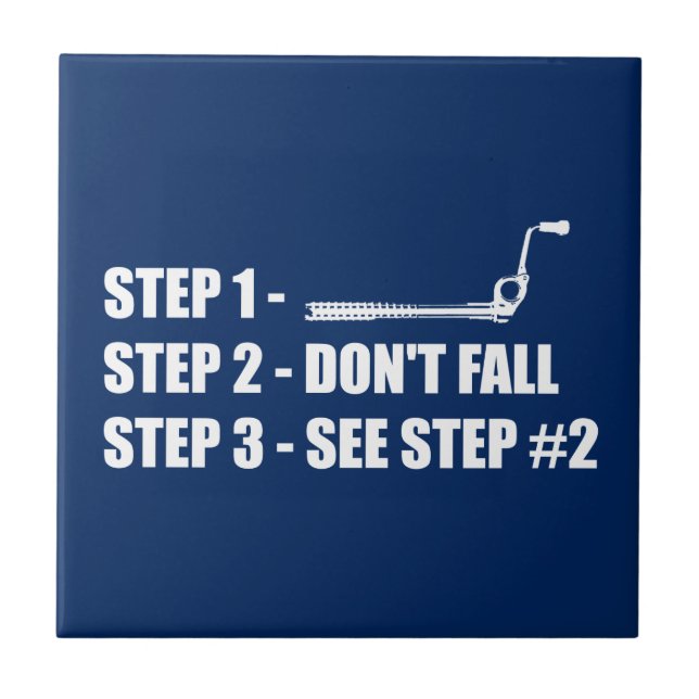 Klätting - Fall inte Kakelplatta (Framsidan)