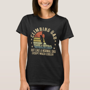 Klätting Pappa precis som ett normalt klimat i Pap T Shirt