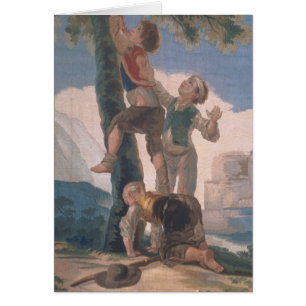 Klättra för Francisco Jose de Goya y Lucientes Hälsningskort