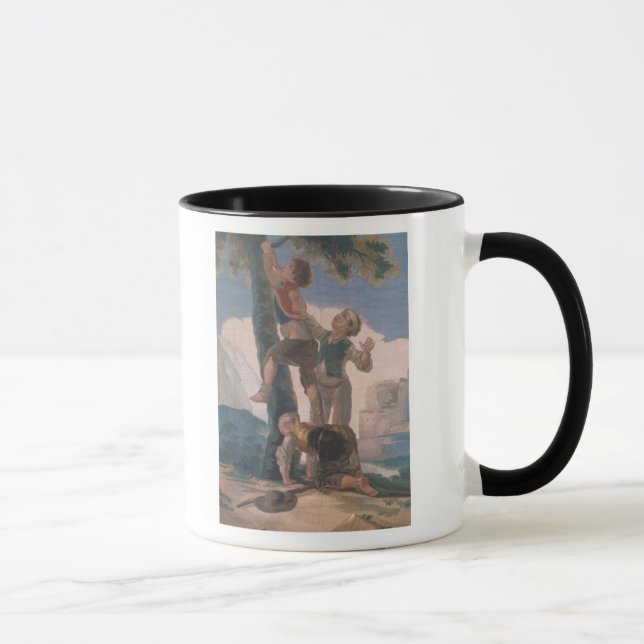 Klättra för Francisco Jose de Goya y Lucientes | Mugg (Höger)