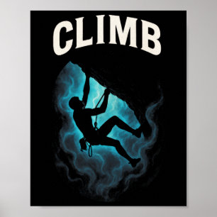 Klättra - Klippträning Utomhus Poster