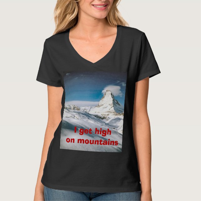 Klättra Matterhornen Tee Shirt (Framsida)