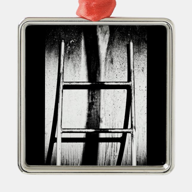 klättra över julgransprydnad metall (Framsidan)