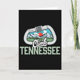 Klättra Tennessee - Retro Klippklättring Vintage C Kort