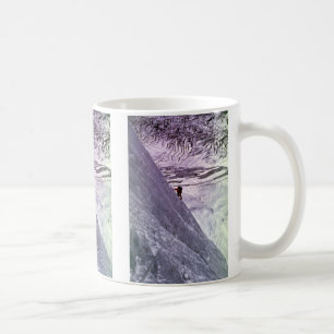 Klättrare på södra ansikte av Annapurna, 5800 Kaffemugg