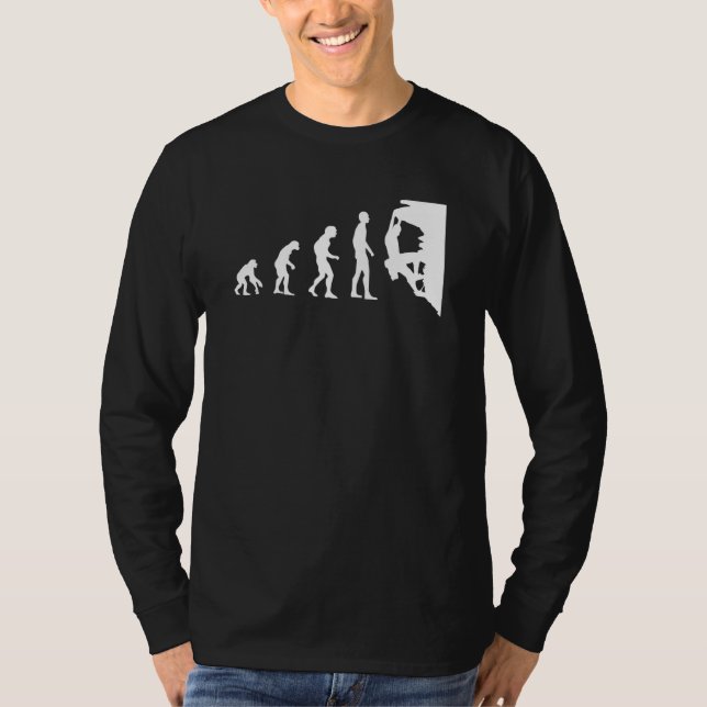 Klättring Evolution Boulder Klättertillbehör T Shirt (Framsida)