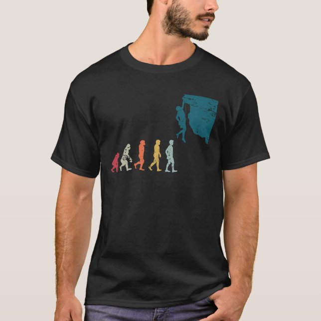Klättring Evolution Sport tjej T Shirt (Framsida)
