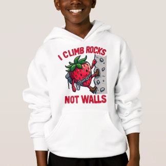 klättring, klättra, Klippklättring, jordgubbe, kl T Shirt