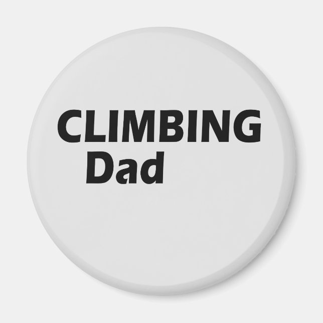klättring pappa magnet (Framsidan)