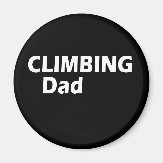 klättring pappa magnet (Framsidan)