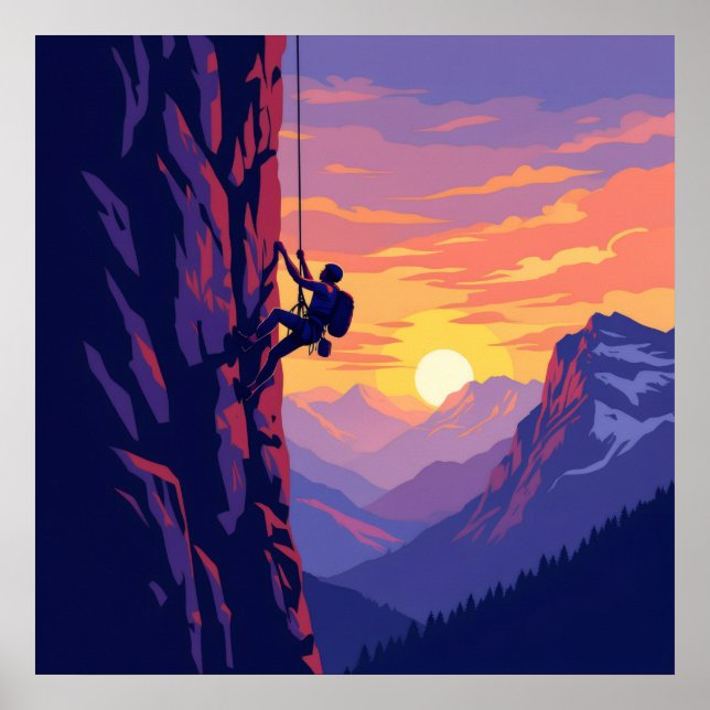 Klättring Poster (Framsidan)