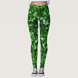 KLÄTTRINGMURGRÖNA LEGGINGS
