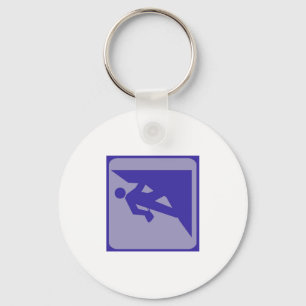 Klättringsymbol - grabb nyckelring