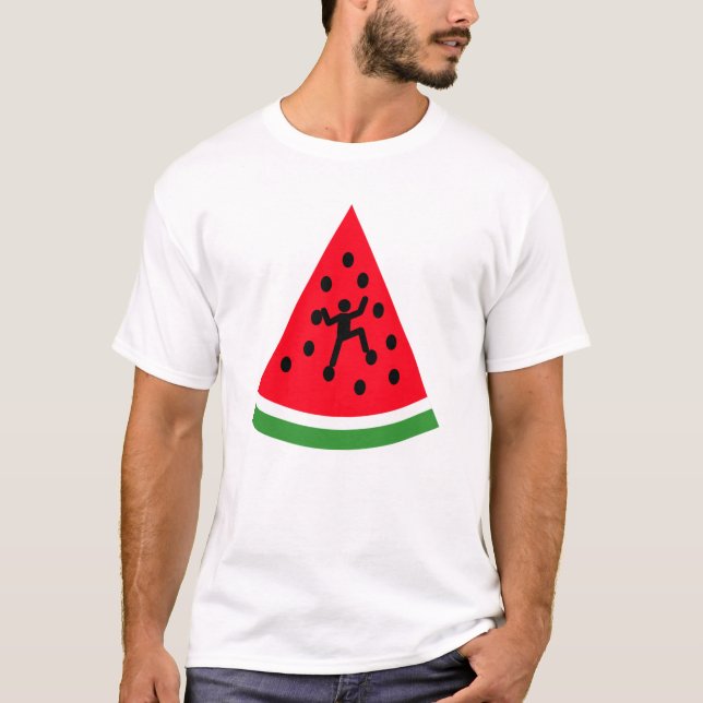 Klättvattenmelon del2 t shirt (Framsida)