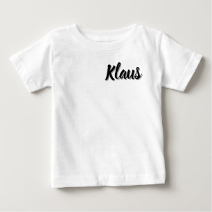 Klaus Babynamn, T Shirt