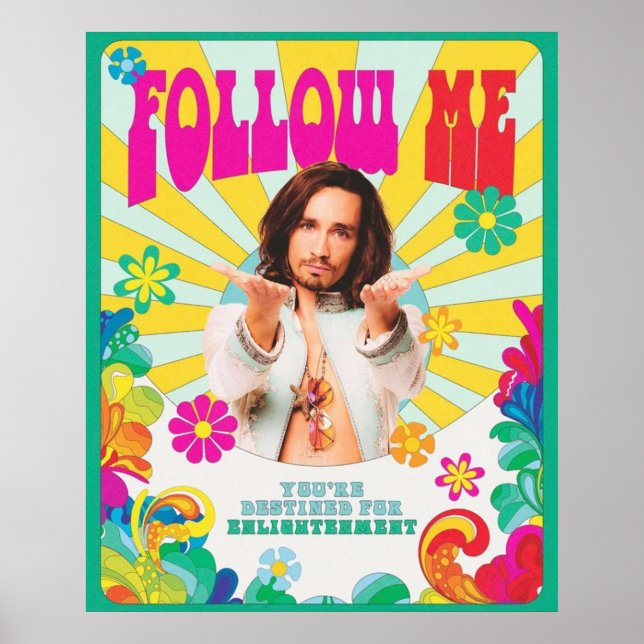 Klaus Hargreeves följer mig med Umbrella Acadmey Poster (Framsidan)