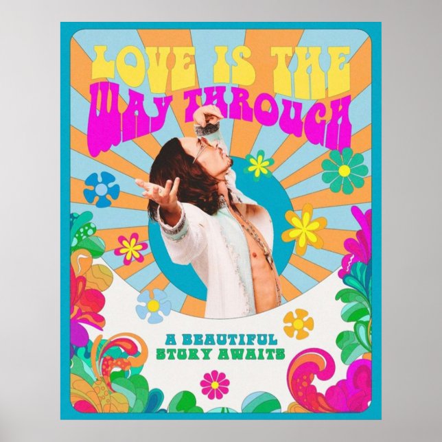 Klaus Hargreeves kärlek är på väg genom tummen Poster (Framsidan)