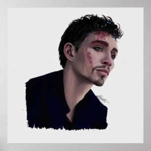 Klaus Hargreeves Parbrella Academy Poster