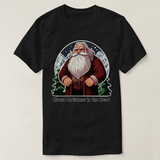 Klaus-jul T Shirt (Design framsida)