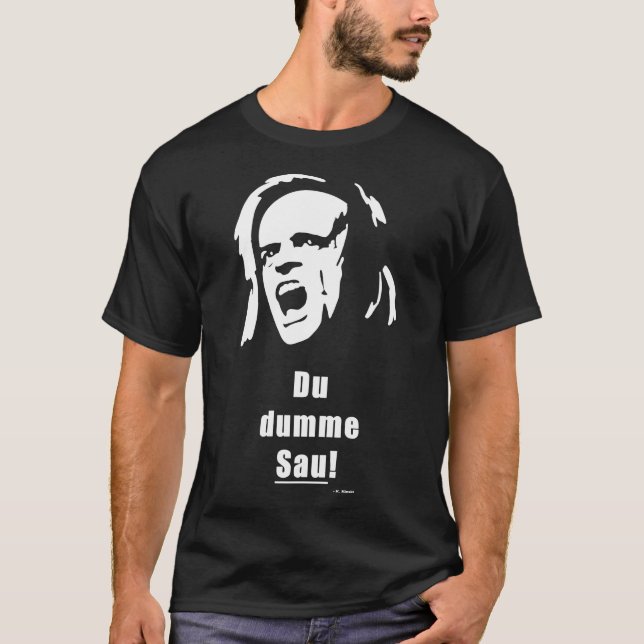 Klaus Kinski - sow Classic T-Shirt (Framsida)