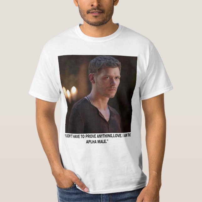 klaus mikaelson film t shirt (Framsida)