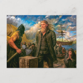 Klaus Stoertebeker Piratporträtt Vykort